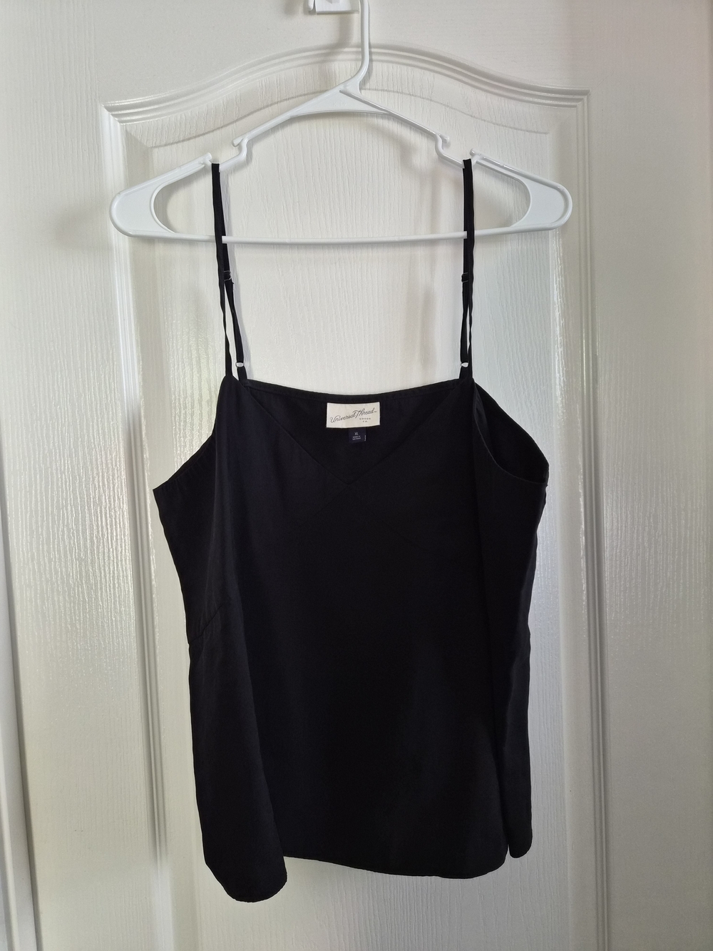 Universal Thread Black Adjustable Strap Cami